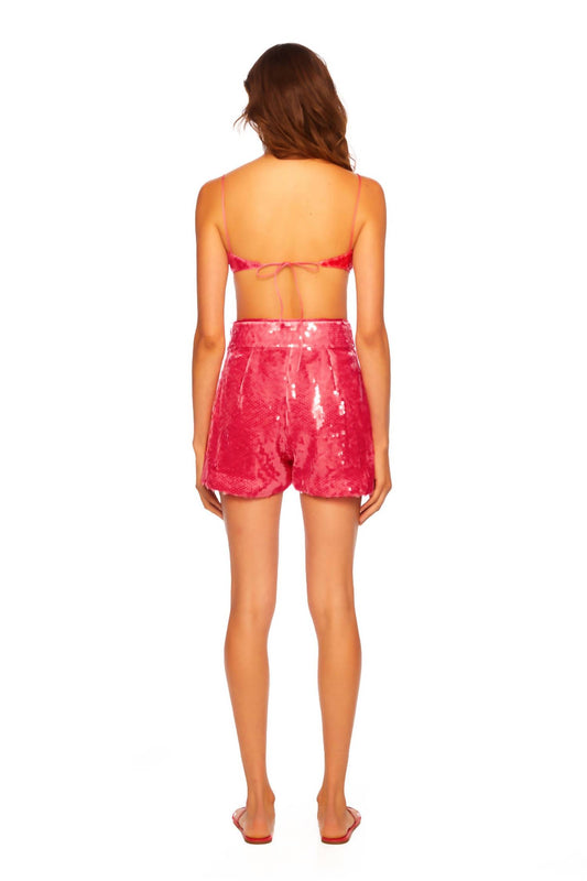 Susana Monaco - Sequin High Waist Shorts