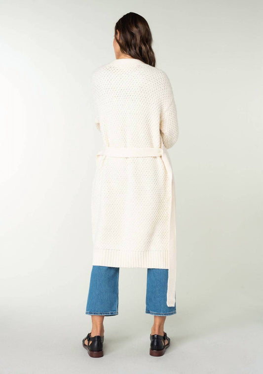 Lovestitch - Front Tie Long Sleeve Cardigan