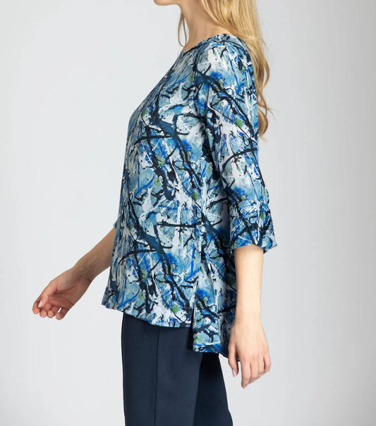 Apny - Elbow Flare Tunic Top