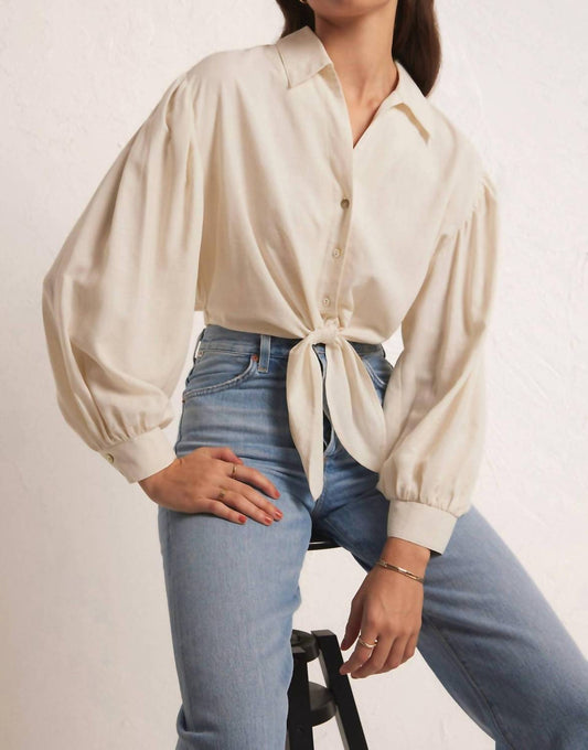 Z Supply - Tegan Tie Front Top