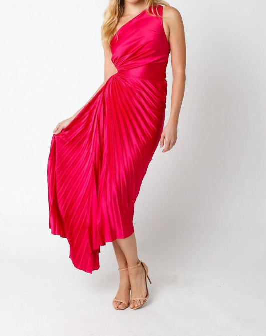 Priscilla Pleated Dress