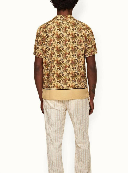 Orlebar Brown - Hibbert Sunny Paisley Linen Shirt