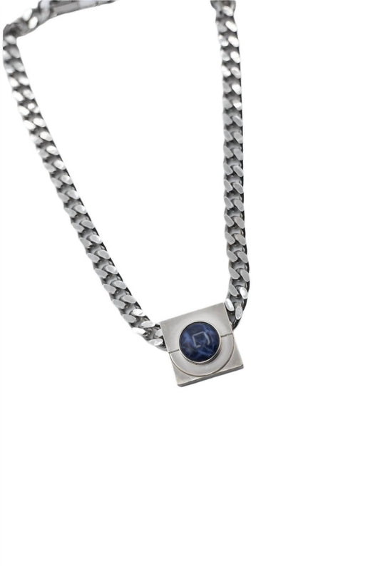 Knotwtr - Men's DIPHDA Iconic Blue Sodalite Necklace