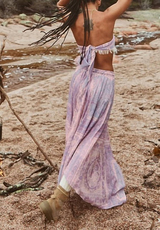 FARRAH HALF MOON SKIRT