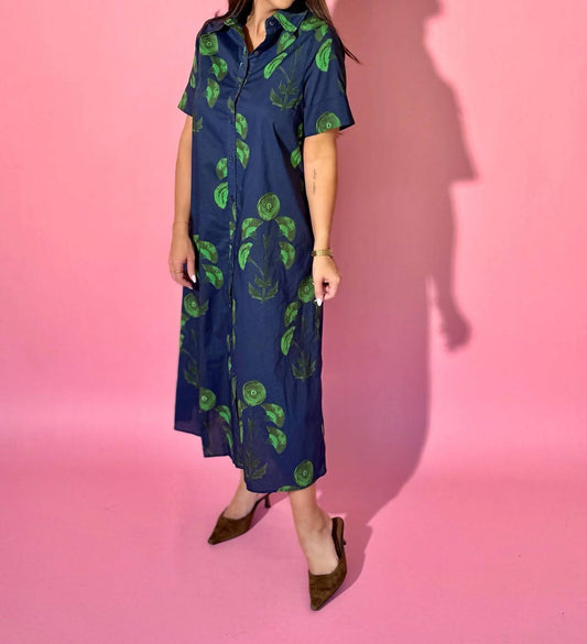 Entro - Meadow Muse Floral Midi Dress