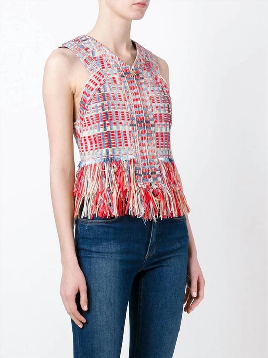 Tory Burch - Lurex Tweed April Top