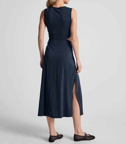 Beyond Yoga - Around The World Front Twist Midi Dress