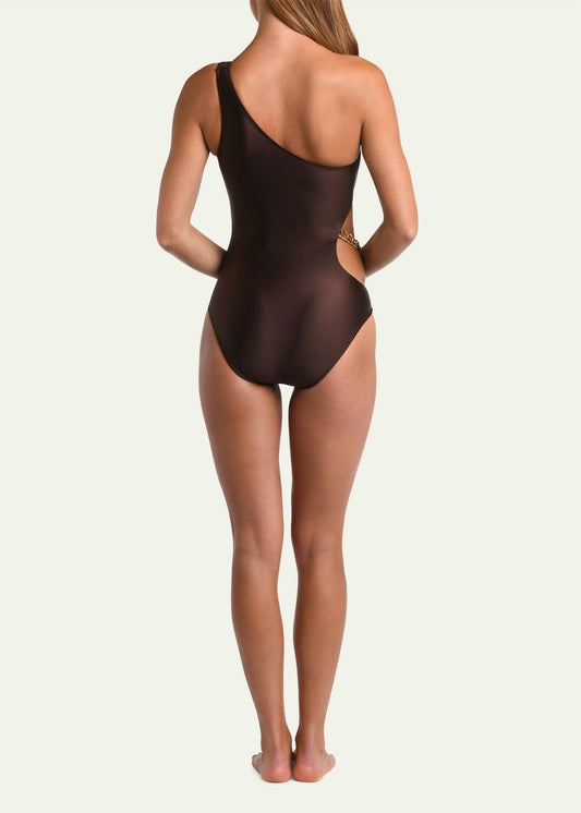L'Agence - Ava One Piece Chain Detail Swimsuit