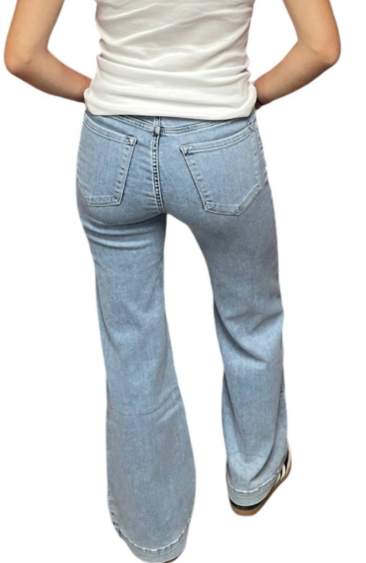 Bianco - Jesse High Rise Wide Leg Jeans