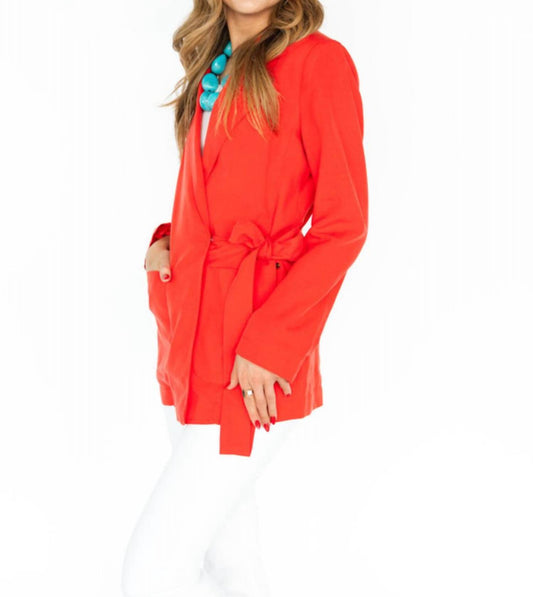 Scotch & Soda - Belted Blazer