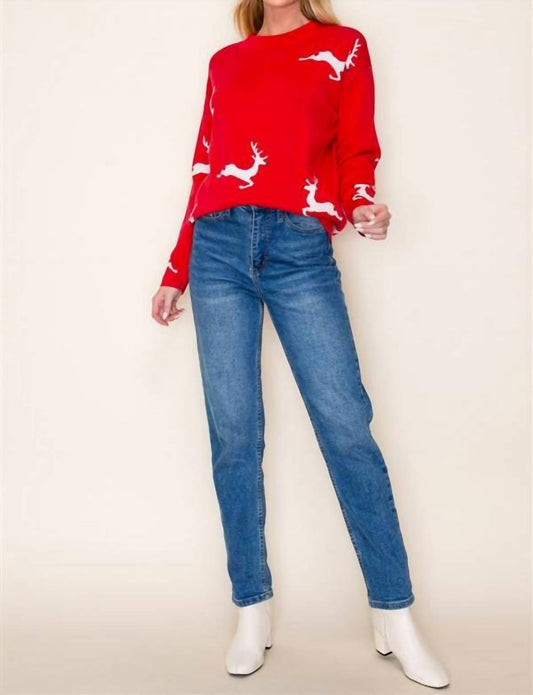Staccato - Reindeer Sweater
