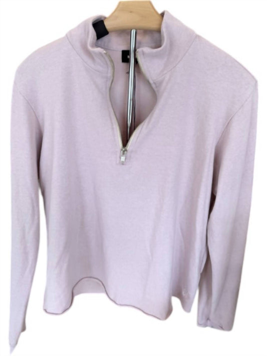 Monrow - Vintage Fleece Half Zip Sweatshirt