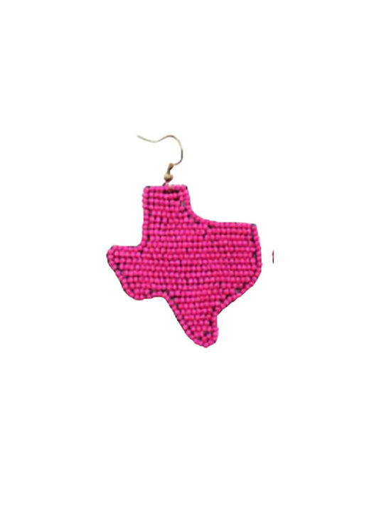 Bosuk Jewlery - Women's Texas Seed Bead Earrings