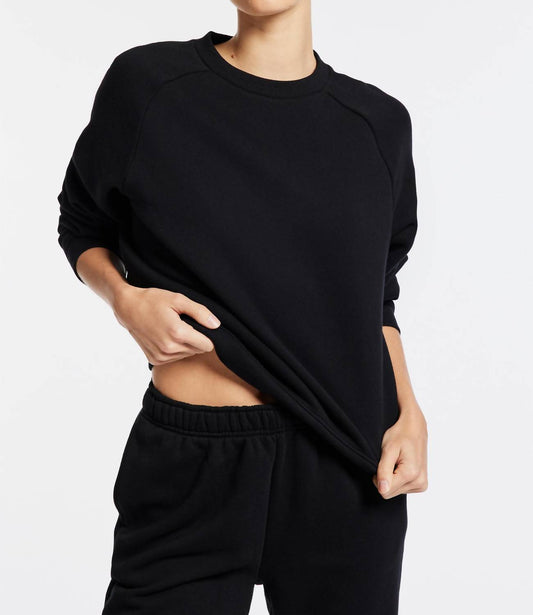 Bandier - Park Weekend Fleece Crewneck Sweatshirt