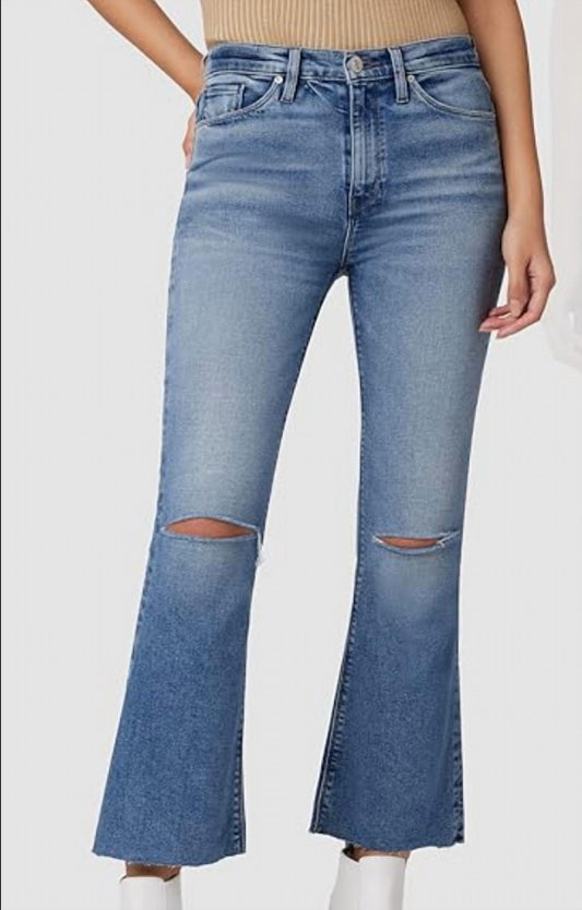 Hudson - Barbara High Rise Bootcut Crop Jean