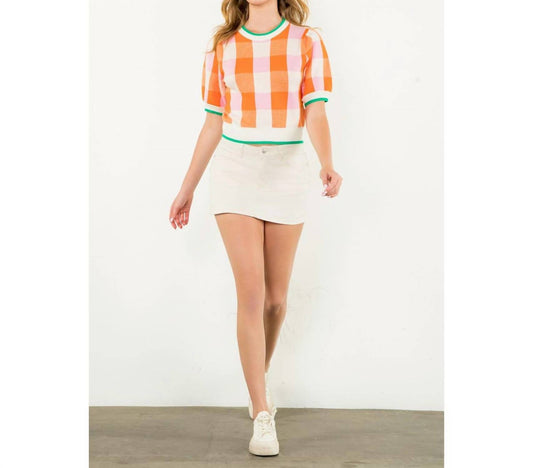 Thml - Alice Gingham Sweater