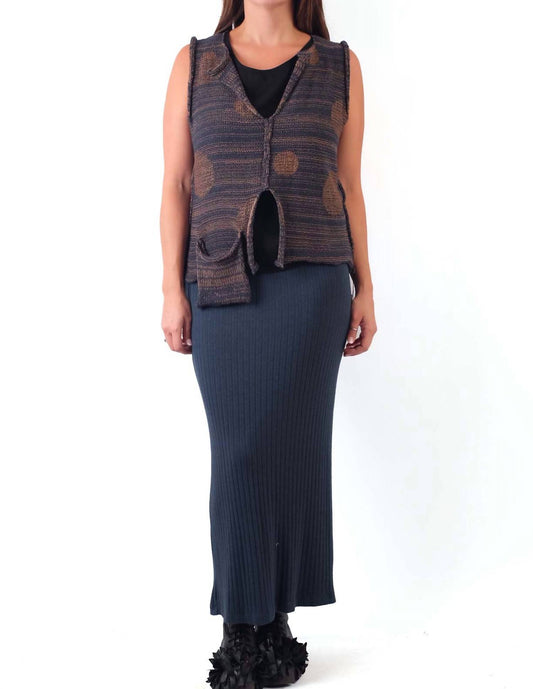 Bodil - Rib Maxi Skirt