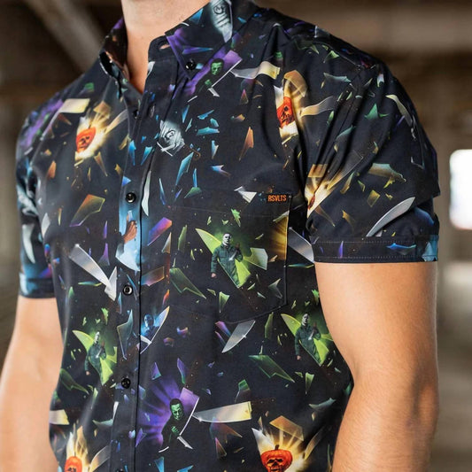 Rsvlts - Men's Deep Cuts Kunuflex Short Sleeve Polo Shirt