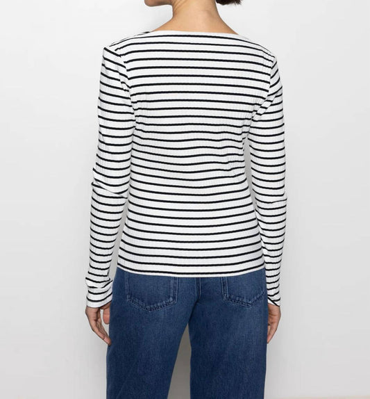 Sanctuary - Boatneck Long Sleeve T-shirt
