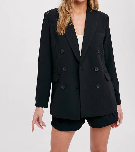 Bluivy - Classic Double Breasted Blazer