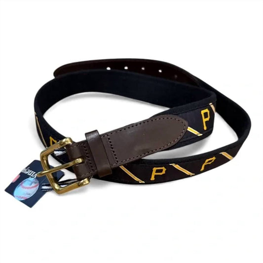 Vineyard Vines - Men’s Canvas Club Pgh Pirates Belt