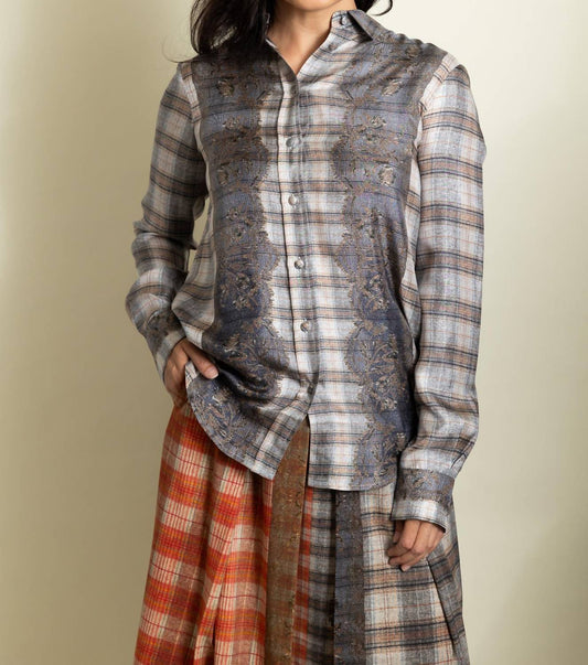 Pierre-Louis Mascia - Lace Plaid Top