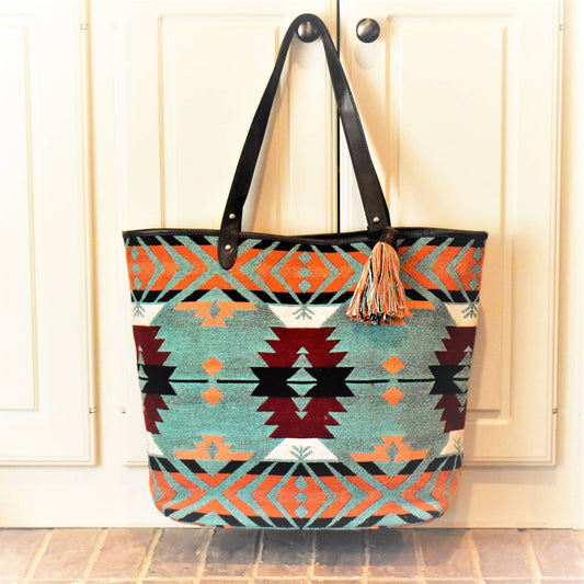 M&F Western - Women's Total Package Aztec Tote Bag