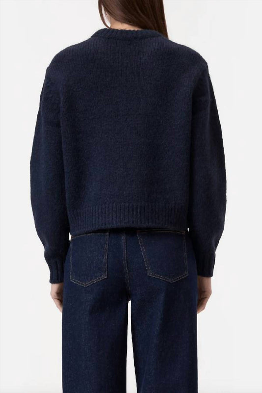 Closed - Women's Cropped Crewneck Sweater