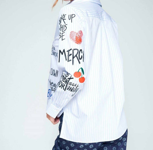 Vilagallo - Graffiti Button Down Shirt