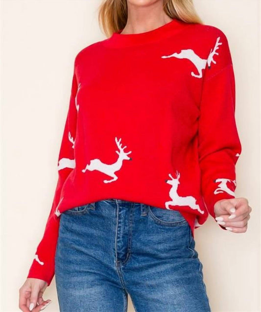 Staccato - Reindeer Sweater