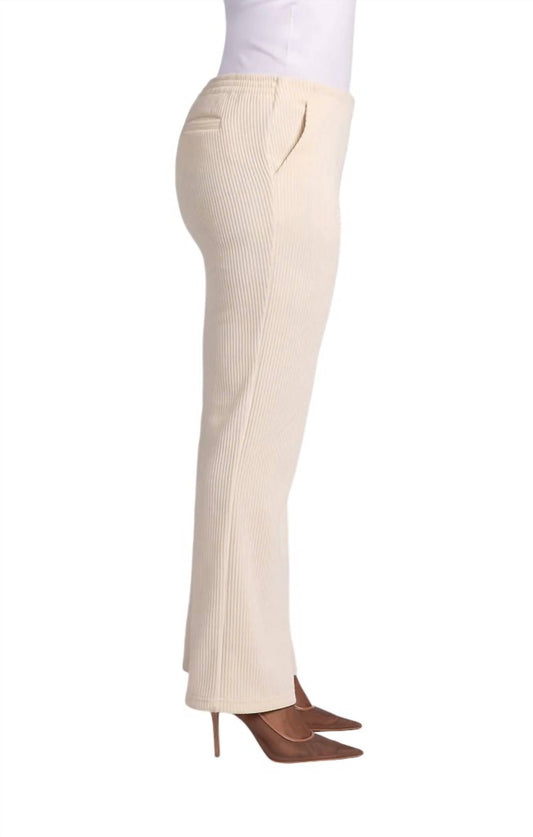 Sympli - WOMEN'S PULL ON CHENILLE PANT