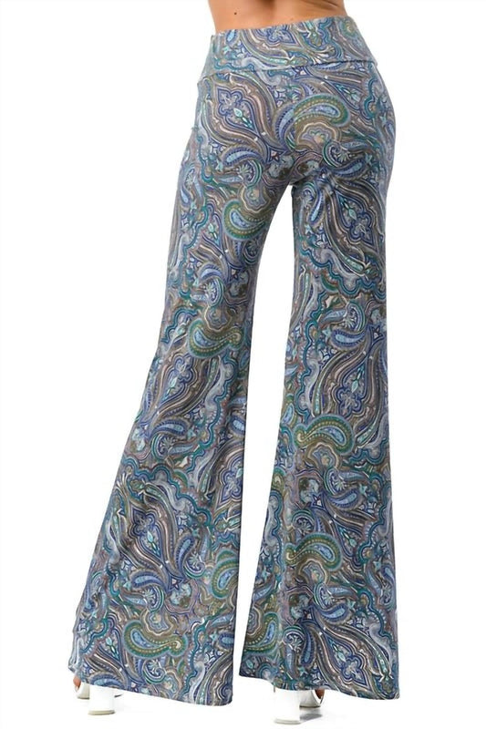 Ariella - Payton Paisley Plazzo Pant