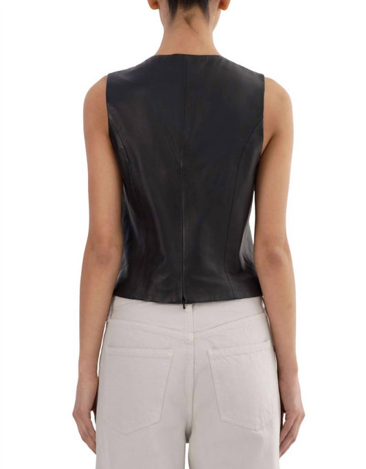 Lamarque - Bastina Leather Top
