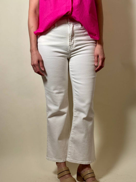 Good American - Dana Good Legs Crop Mini Bootleg Jeans