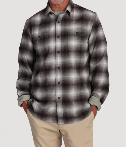 True Grit - Fire Mountain Plaid Flannel Shirt
