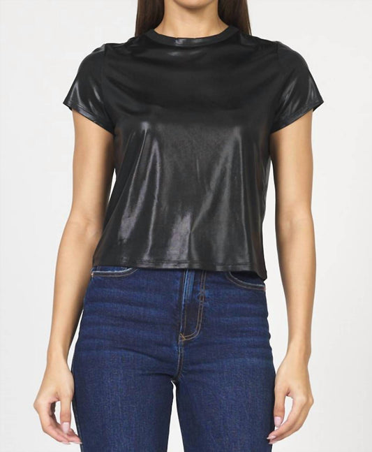 Dear John Denim - Unity Shimmer Short Sleeve Top