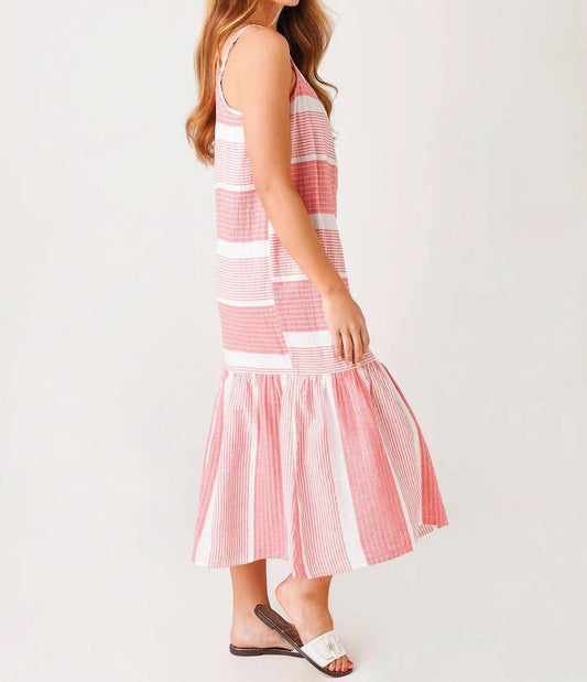 Seafolly - Striped Midi Cover Up Dress