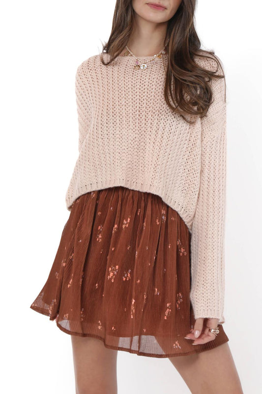 Sadie & Sage - Last Dance Please Mini Skirt