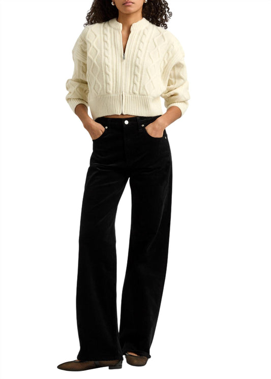 Citizens Of Humanity - Women's Annina High Rise Wide Leg 30 Inch Corduroy