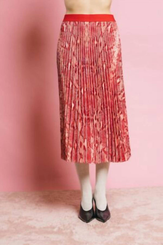 Essentiel Antwerp - Indira Pleated Midi Skirt