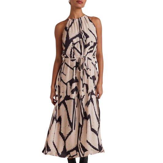 Bella Dahl - Knife Pleat Halter Maxi Dress