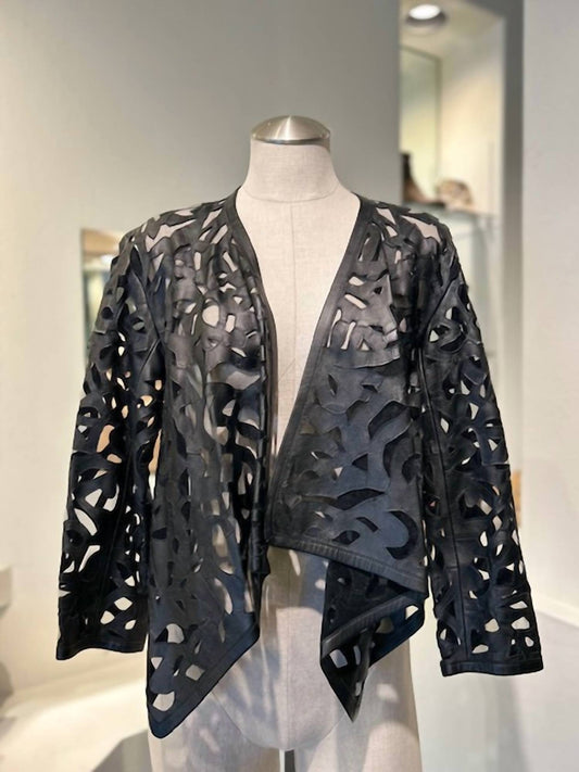 Natto - DRAPE HIP JACKET