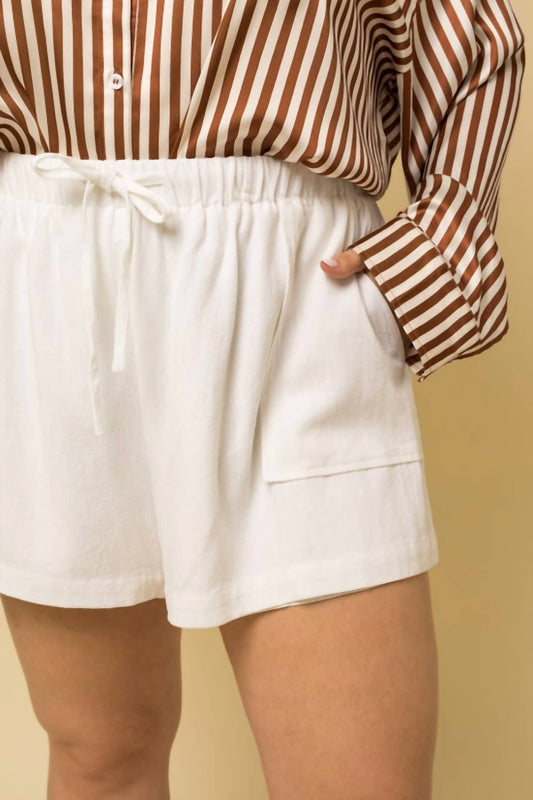 Gilli - Pocket Detail Paper Bag Shorts