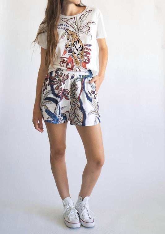 Las Sureñas - Tiger High-rise Shorts