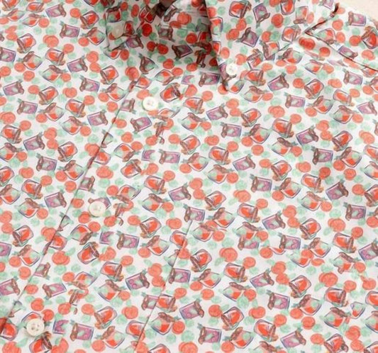 Southern Tide - Paloma Paradise Intercoastal Short Sleeve Sport Shirt