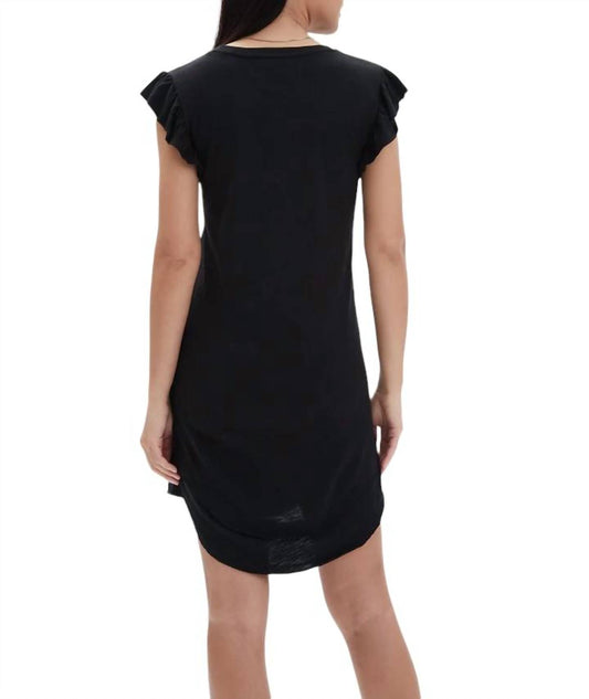 Chrldr - AVA RUFFLE SLEEVE DRESS