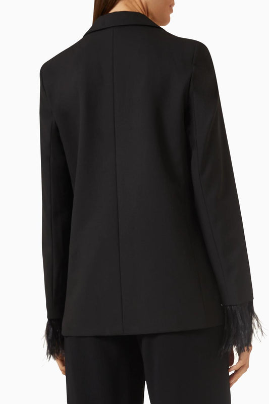 Marella - Cecco Jacket With Feather Trim