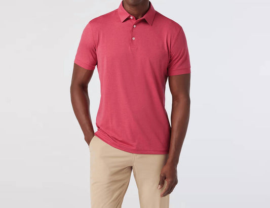 Mizzen + Main - Versa Short Sleeve Polo Shirt