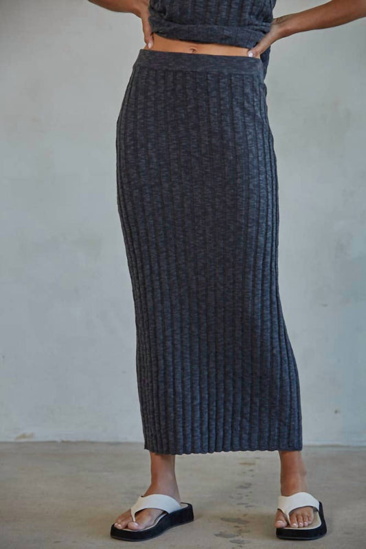 By Together - Isla Knit Midi Skirt