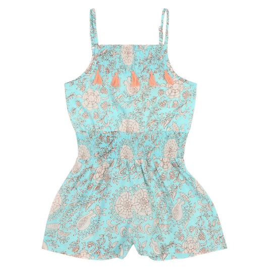 Poppet & Fox - Girl's Tassel Romper